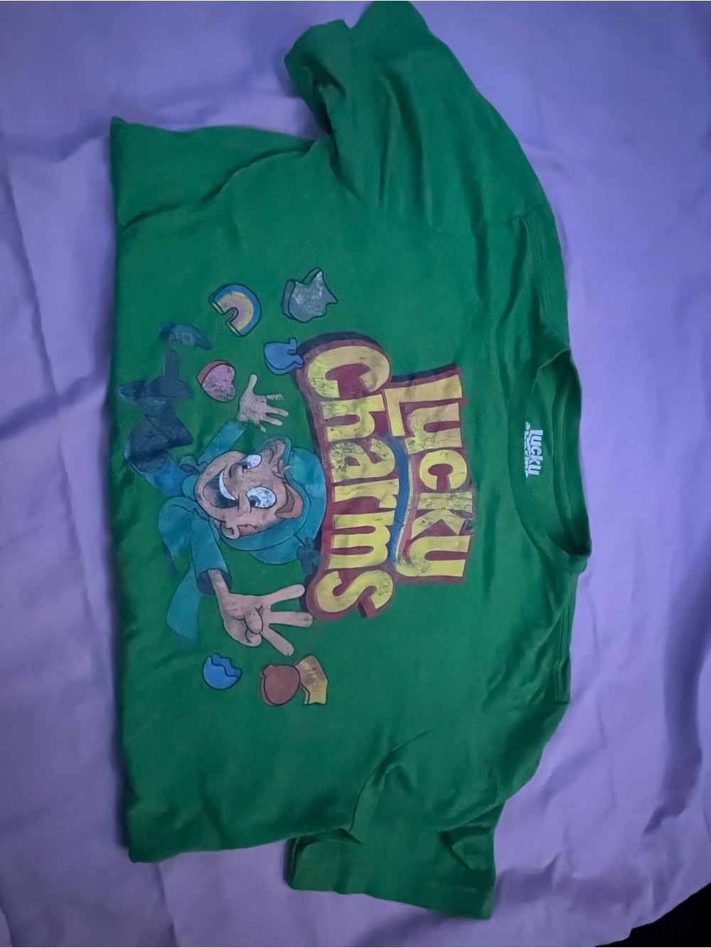 Lucky Charms Green Graphic Tee